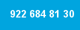 922 684 81 30